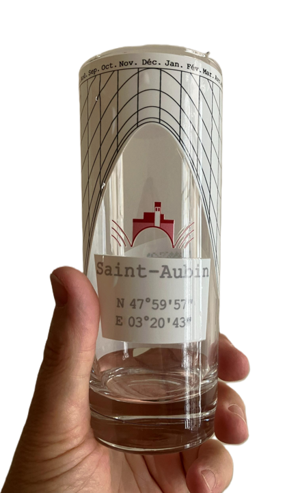 Verre-Cadran solaire – Personnalisé – Image 3