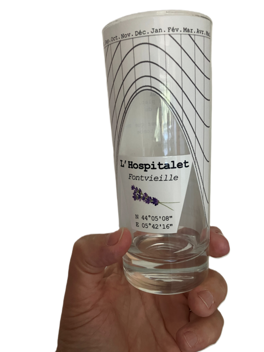 Verre-Cadran solaire – Personnalisé